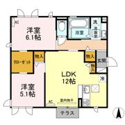 ボヌールⅢの間取り画像
