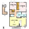 デミコリーヌ B棟の間取り画像