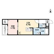 Monstera 野並(モンステラ ノナミ)の間取り画像