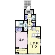 コートシティα21の間取り画像