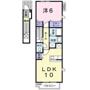 サンリット・Aの間取り画像