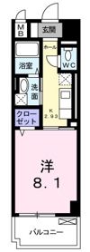 クラール和光の間取り画像