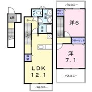 アルカンシエル・グラースの間取り画像