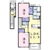 パインブライトⅡAの間取り画像