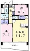 デイ ドリームの間取り画像