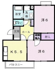 ファインハオスAの間取り画像