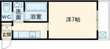 ハイツ重塚Ⅱの間取り画像