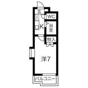 ハイライフ旭の間取り画像