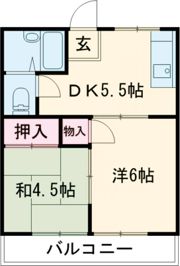 サンハイツグリーンピアの間取り画像
