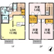 リースランドテクノ Aの間取り画像