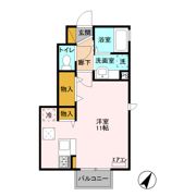 フォーゲルテラス ブラウⅡの間取り画像