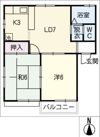 ゴールドハイツAの間取り画像