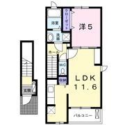 アマービレⅡの間取り画像