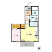 エスポワール Bの間取り画像