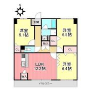 グランドソレイユの間取り画像