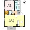クリアムール Aの間取り画像