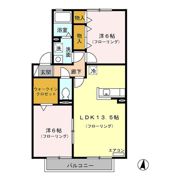 ヒルズ・加茂川の間取り画像