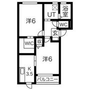 クオーレB棟の間取り画像