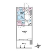 コンフォリア東新宿ステーションフロントの間取り画像