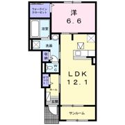 マーレ プレッソ Ⅱの間取り画像