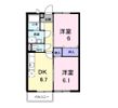 ウィンディアBの間取り画像