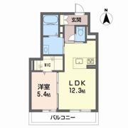シャーメゾンステージ古川西 A棟の間取り画像
