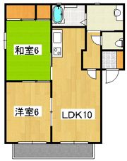 スターハイツBの間取り画像