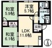 グリーンハイツ芝崎の間取り画像