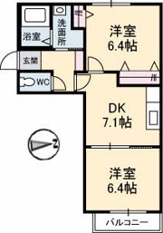アマービレ 5THの間取り画像