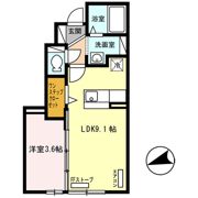 Kーhaus Aの間取り画像