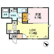 ポルトボヌール南富田の間取り画像