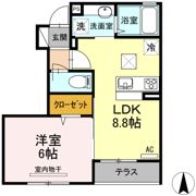 Minette Ⅰの間取り画像