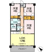 メゾン光ヶ丘の間取り画像