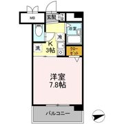 キャッスルⅢの間取り画像