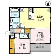 プロスペリタ西京極の間取り画像