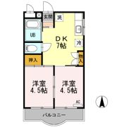 グランドキャッスル橋塚の間取り画像