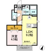 D-room下松Ⅱの間取り画像