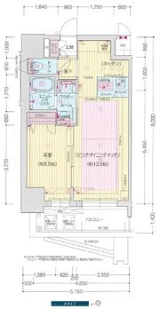 プレサンス新栄アーバンフローの間取り画像