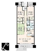 プラウド東山公園の間取り画像
