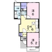 ニューエレガント藤 Bの間取り画像
