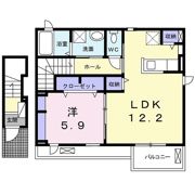 リブラHの間取り画像