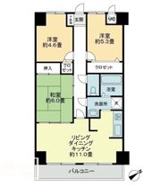 エスポワール辻の間取り画像