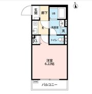 プラッサムコート八王子の間取り画像
