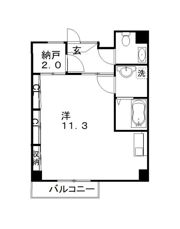 SINAJYURIME aleoの間取り画像