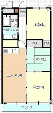 ロイヤル福光の間取り画像
