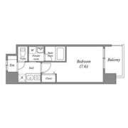 BROAD新うめきたRESIDENCEの間取り画像