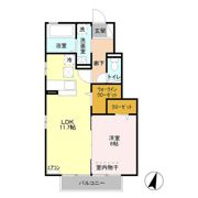 第7グリーンハイツ Aの間取り画像