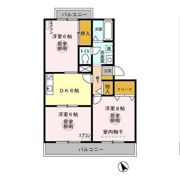 トリニシティ 弐番館の間取り画像