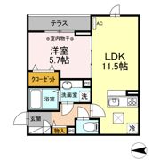 ファミユBの間取り画像