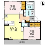 プランドールの間取り画像